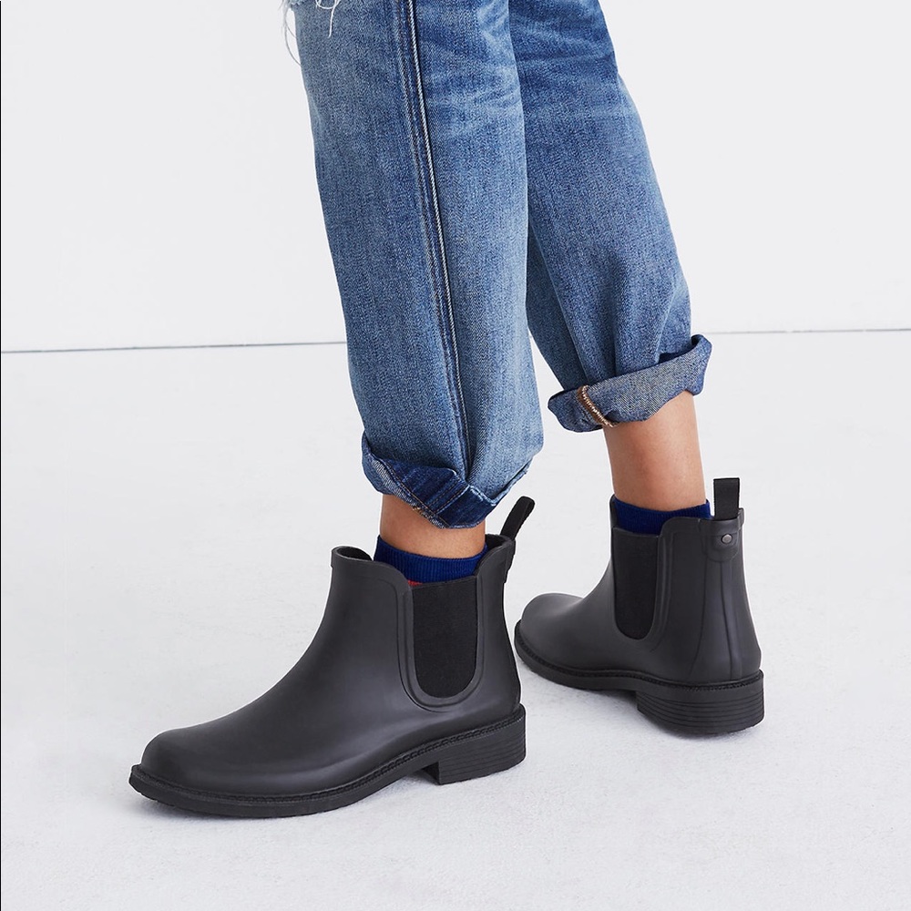 Madewell Chelsea Rain Boots 🖤